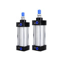 1pcs SC Standard Air Cylinder SC32/40/50/63/80/100/125/160mm Bore Small Pneumatic Cylinder Piston 25/50/75/100/200/300mm Stroke(Bore 63mm)