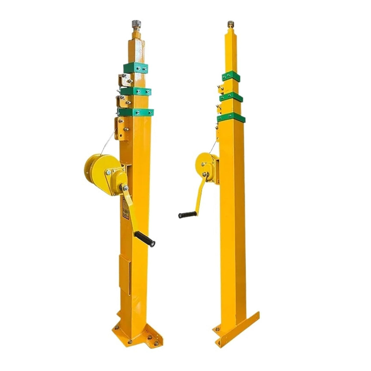 Easy Up To 30' Telescoping Mast - Push Up Pole For Telecommunications S Flag Pole Light Tower Antenna