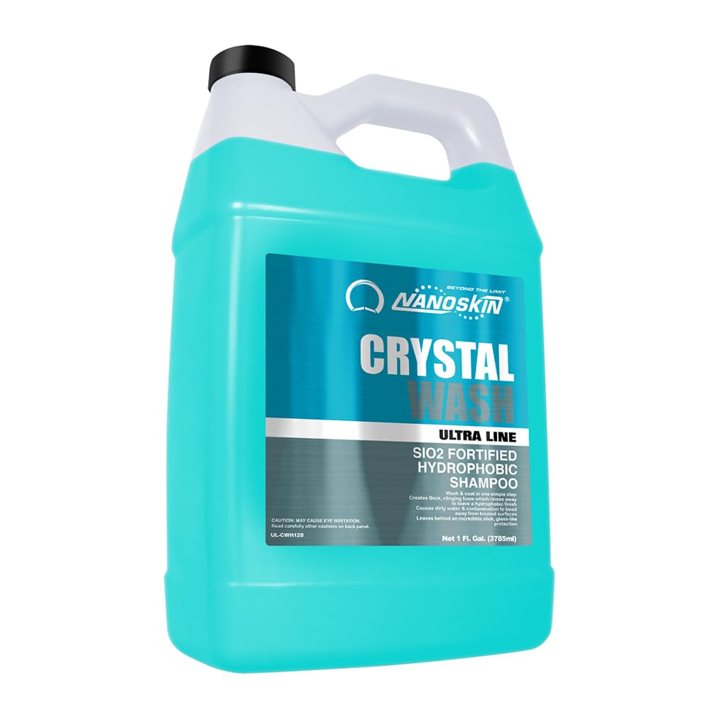 Nanoskin CRYSTAL WASH SiO2 Shampoo for Ceramic Foam, 30 Gallon