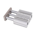 MGPL12 Stroke 10-150 Compact Pneumatic Air Cylinder with Guide Rod MGPL12-10 MGPL12-20 MGPL12-40 MGPL12-150 Ball Bushing Bearing(MGPL12-10)