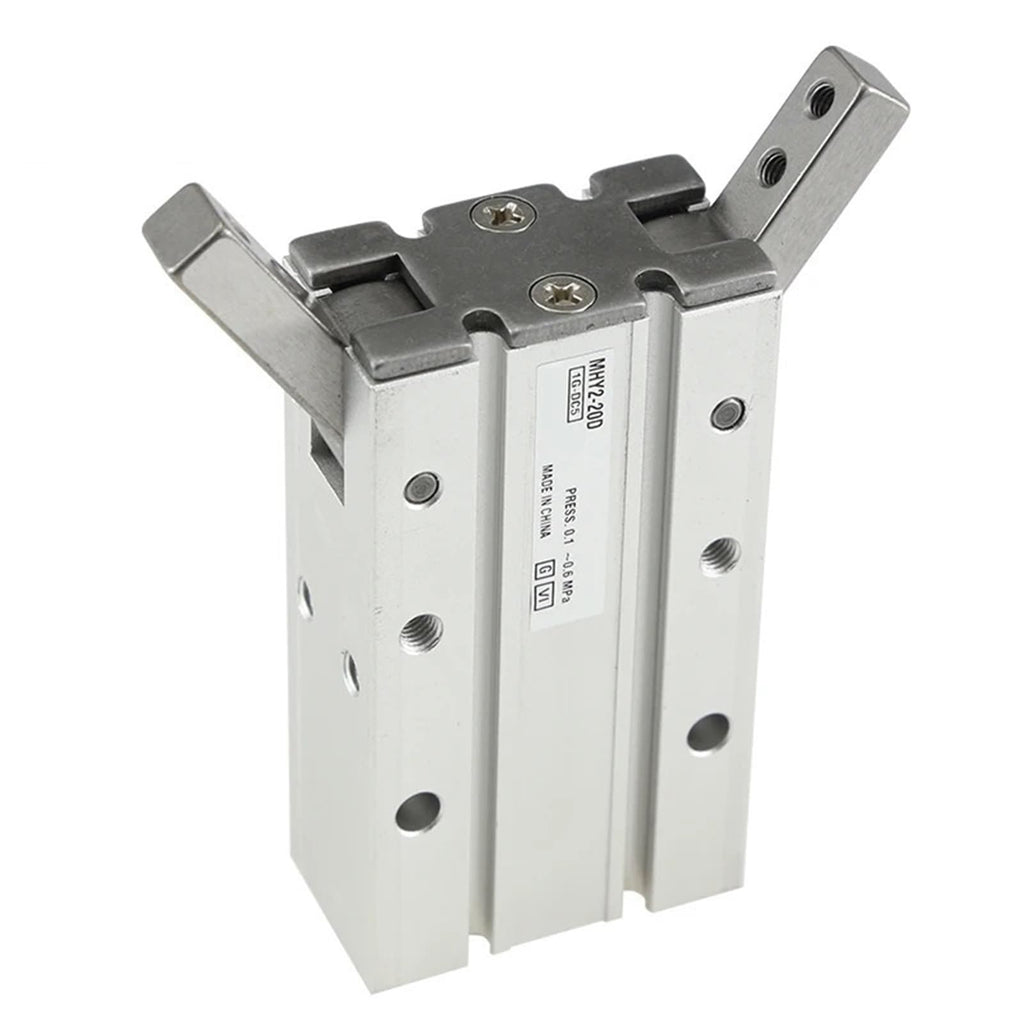 MHY2 10D 16D 20D 25D Double Acting Pneumatic Gripper Bore 10-25mm SMC Type 180 Degree Angular Aluminium Clamps Gripper Cylinder(MHY2-20D2)