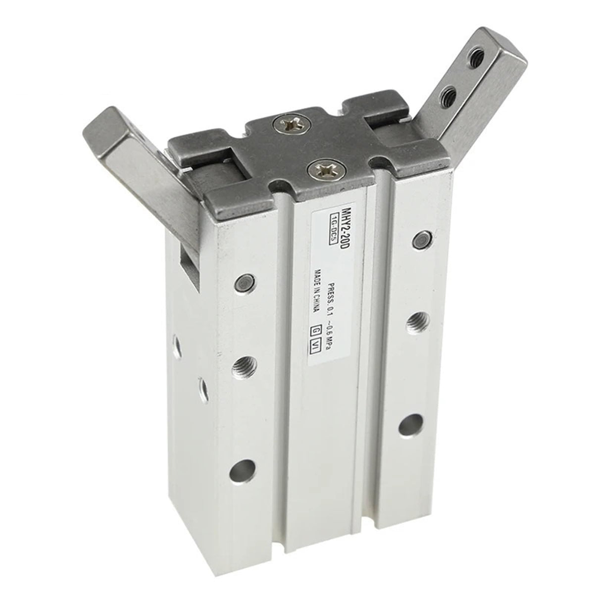 MHY2 10D 16D 20D 25D Double Acting Pneumatic Gripper Bore 10-25mm SMC Type 180 Degree Angular Aluminium Clamps Gripper Cylinder(MHY2-20D2)