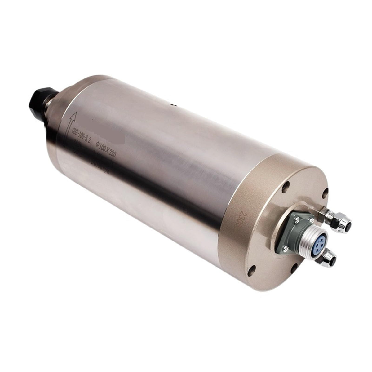 Water Cooled Cnc Spindle Motor 3.2 Kw Er20 Gdz100-4 220v 3kw Water Cooling Spindle