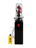 Car Jack Hydraulic Pump Single Acting Dump Trailer Power Unit Remote Control Crane Truck Car Lift Motor