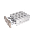 Bore 40 mm Stroke 25-400mm MGPL40 Compact Guide Cylinder Thin Three axis air Pneumatic Cylinder with Guide Rod(200mm Stroke,MGPL40)