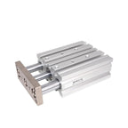 Bore 40 mm Stroke 25-400mm MGPL40 Compact Guide Cylinder Thin Three axis air Pneumatic Cylinder with Guide Rod(200mm Stroke,MGPL40)
