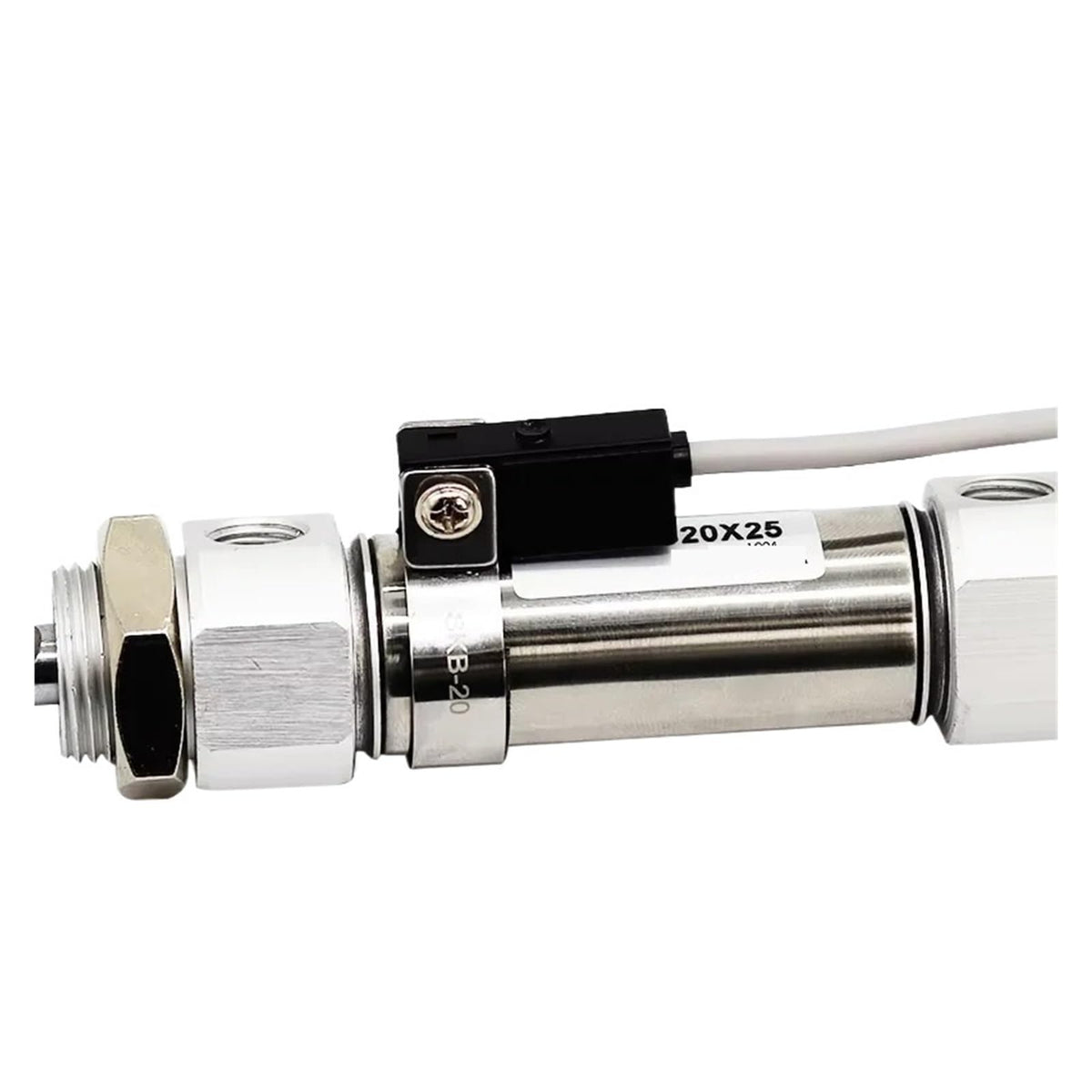 CM2B/CDM2B20/25/32/40-25X50X75X100X150 Pneumatic Cylinder Small Pneumatic Stainless Steel Mini Cylinder(Stroke 200mm,Bore 32mm)