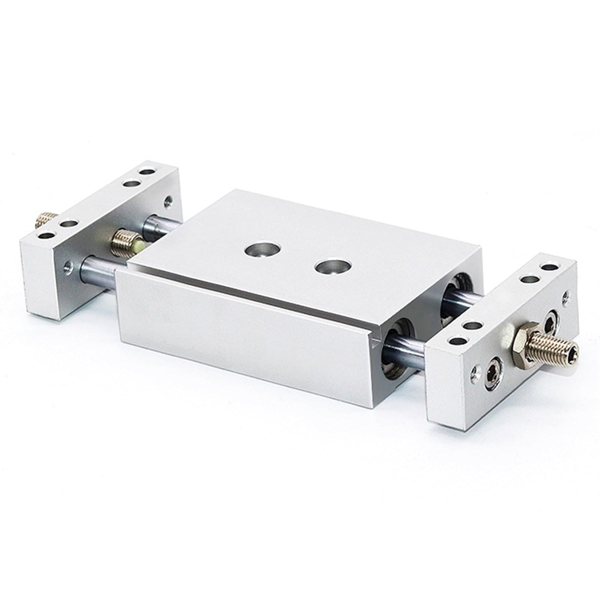STMB10/16/20/25 Pneumatic Cylinder Double Axis Double Rod Adjustable Stroke Small Pneumatic Slide 10/16/20/25 Bore 25/50/75/100/125/150/175 Stroke(150mm Stroke,Bore 16mm)