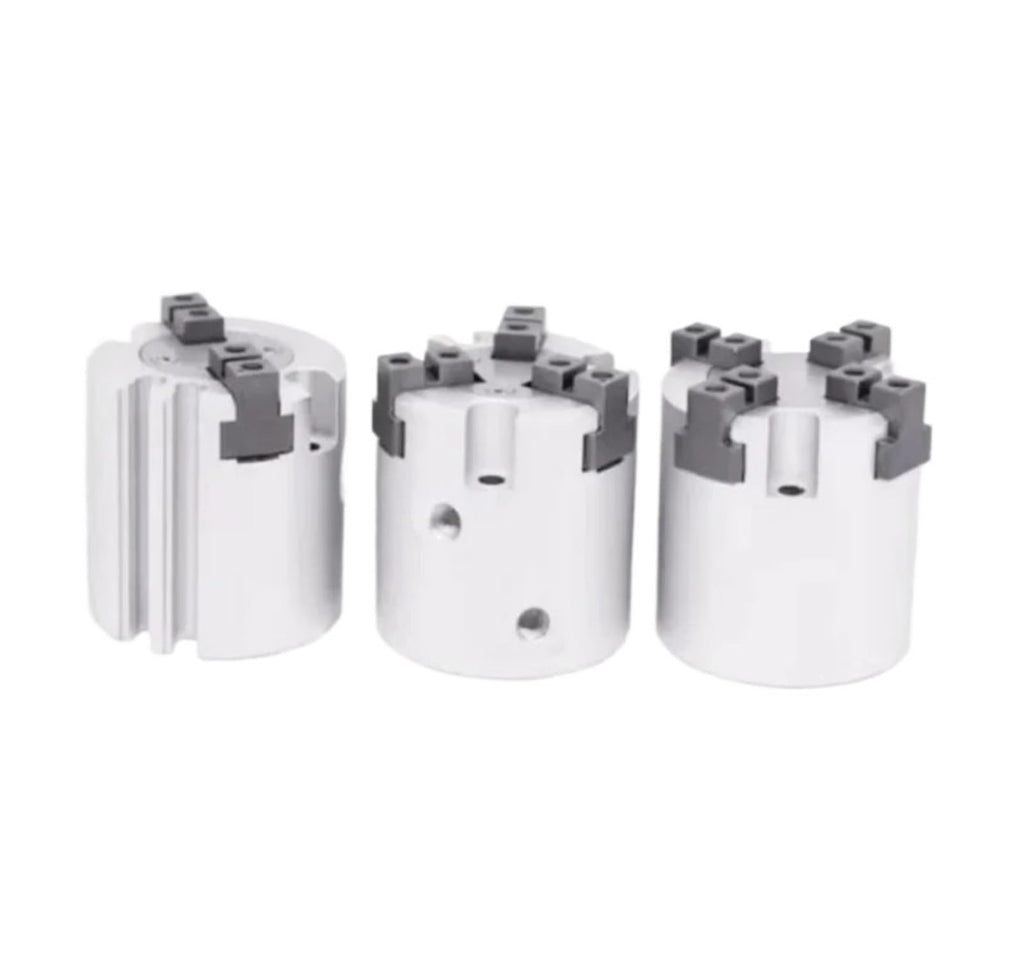 1PCS MHS2 MHS3 MHS4 Parallel Pneumatic Clamp Cylinder MHS2-16 MHS3-16 MHS4-16 MHS2-20 MHS3-20 MHS4-20 Bore 25 32 40 50 63 MHS2-25(Bore 50)