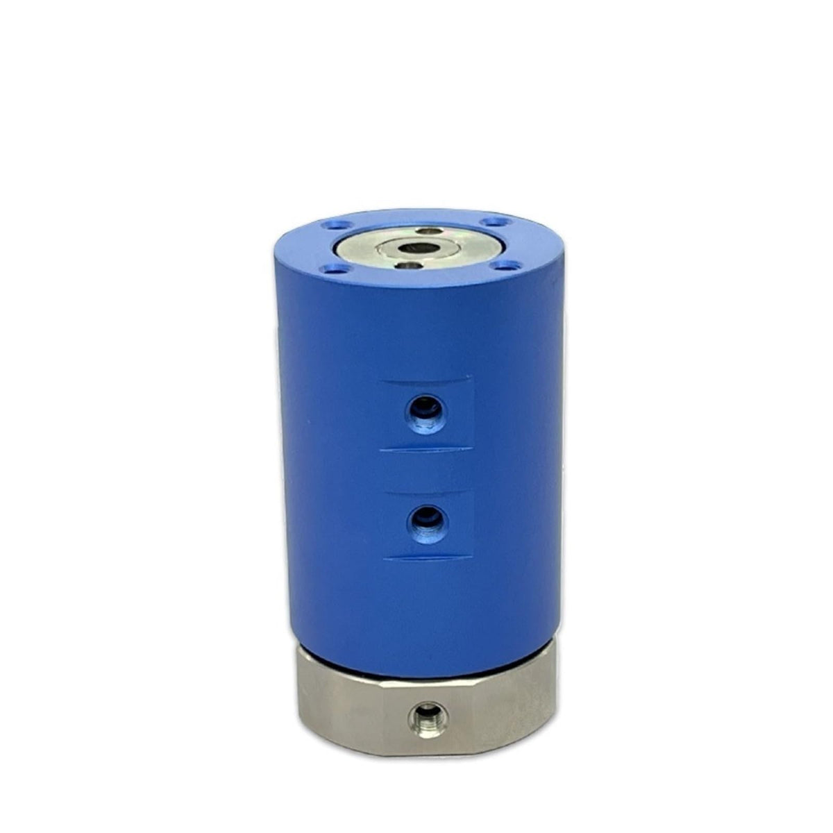 1 Pcs Pneumatic Rotary Joint High Speed Hollow 360 Degree Rotary Cylinder Ventilation Collector Ring Multi-Way Slip Ring Thread(6 in and 6 Out M5)