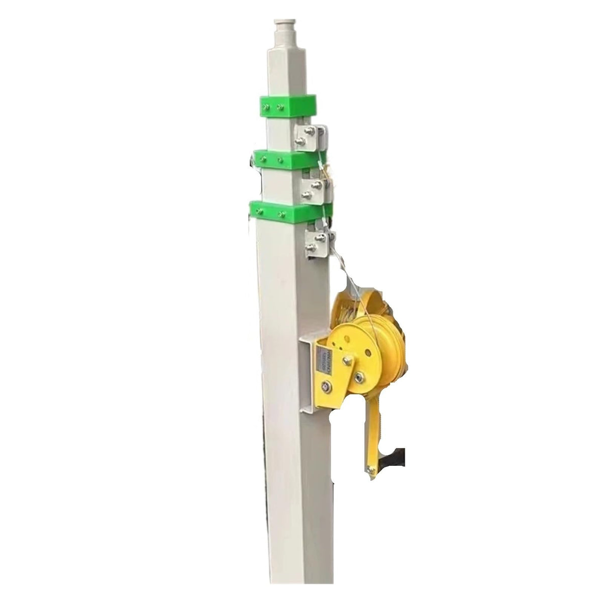 3-6 Section Retractable Galvanized Electric Winch Hydraulic Light Tower Telescopic Mast Machine Lighting Mast/Tower Lighthouse(8m)