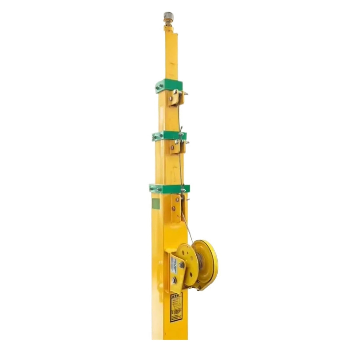 Up To 30' Telescoping Mast - Push Pole For Telecommunications Cameras Flag Light Tower Antenna(3M)