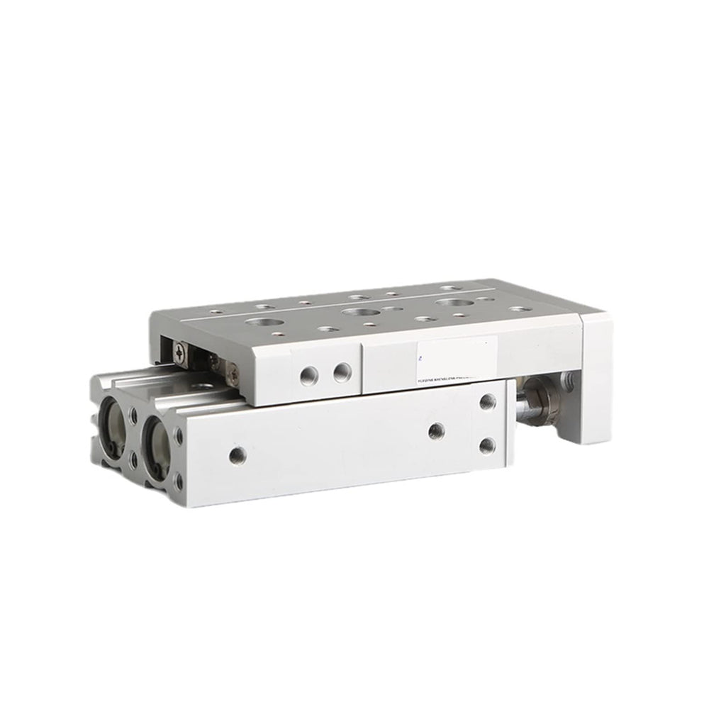 Pneumatic Air Cylinder Pneumatic Series Rail Slide Air Cylinder MXS16-10 MXS16-20 MXS16-30 MXS16-40 MXS16-50 MXS16-75 MXS16-100 MXS16-125 Double Acting (Color : MXS16-100) (Mxs16)