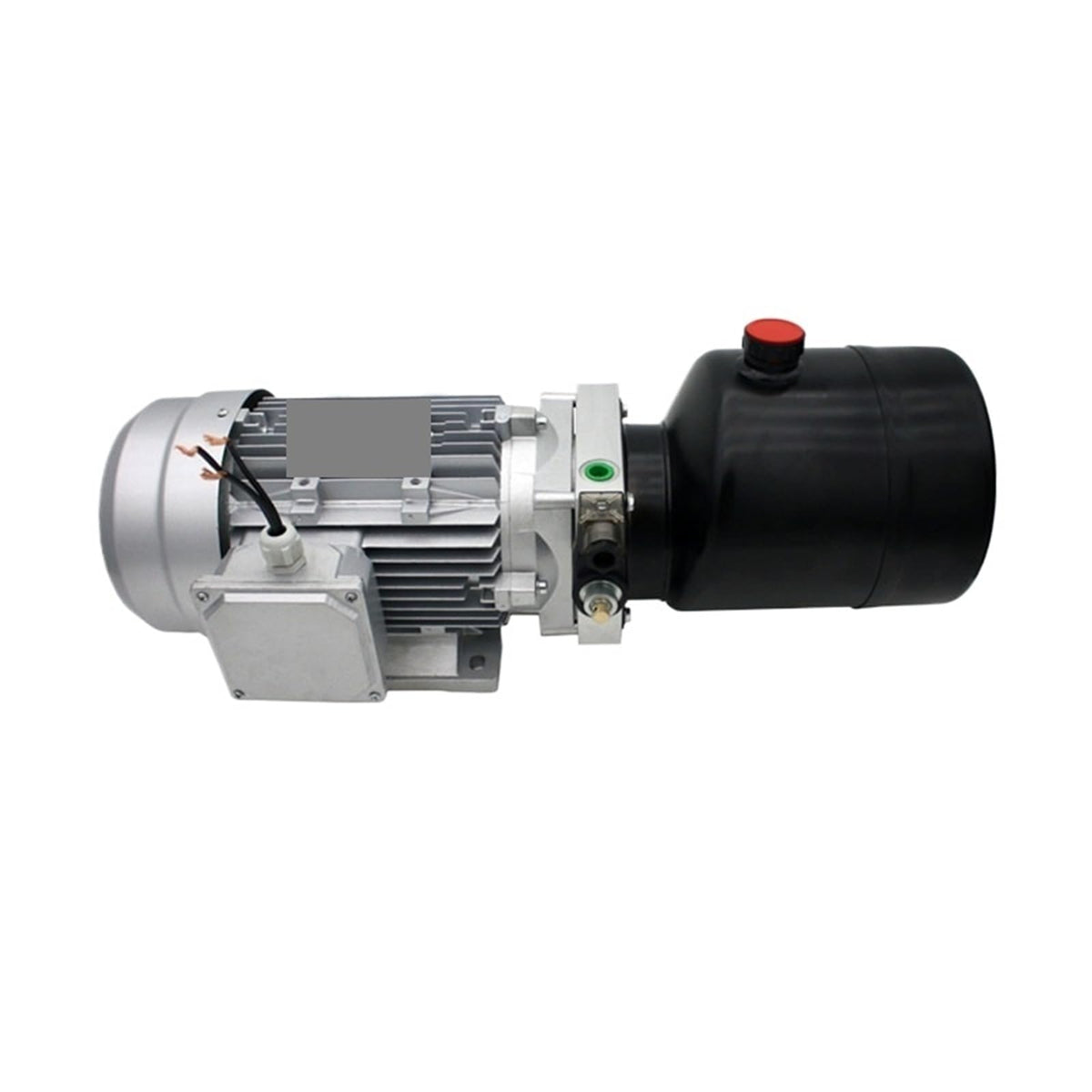 1pcs Electric Hydraulic Pump 220v Single Acting AC Horizontal Hydraulic Power Unit Complete System Lifting Platform Oil Pump(Brushed)
