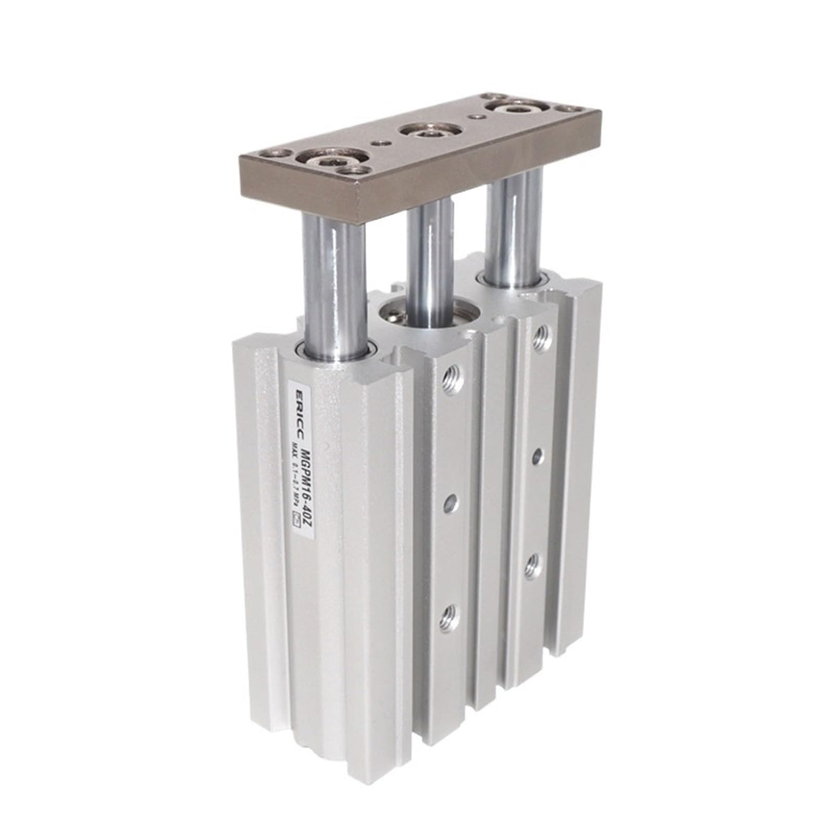 Compact Guide Cylinder Thin Three axis air Pneumatic Cylinder with Guide Rod bore 50mm Stroke 25-150mm MGPL50(100mm Stroke,MGPL50)
