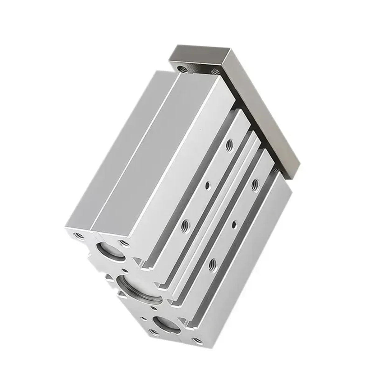 TCM Series Guided Cylinder 25mm Bore Three Axes Three Rods 5-400mm Stroke with Magnet Pneumatic Cylinders(150mm Stroke)