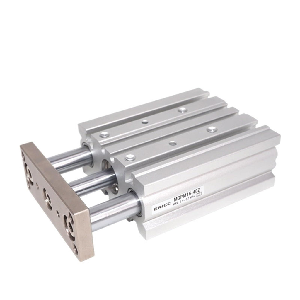 Compact Guide Cylinder Thin Three axis air Pneumatic Cylinder with Guide Rod bore 50mm Stroke 25-150mm MGPL50(50mm Stroke,MGPL50)