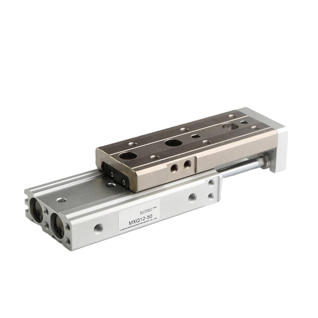 Air Slide Table Dual Rod Rail Slide Air Pneumatic Cylinder MXQ6-10 MXQ8-20 MXQ12-30 MXQ16-40 MXQ20-50 MXQ25-75 120 150mm(100mm)