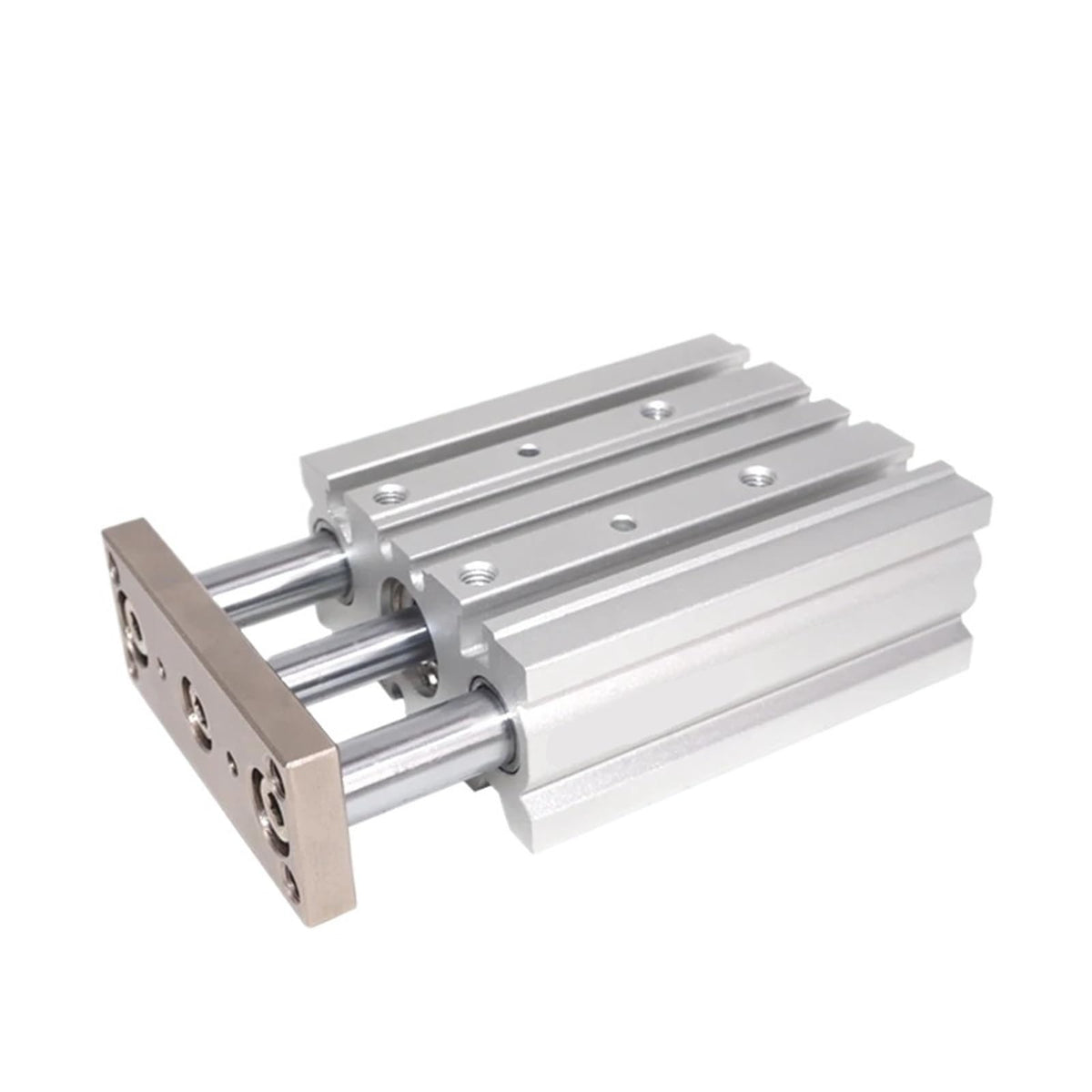Compact Guide Thin Three axis air Pneumatic Cylinder with Guide Rod MGPM bore 25 mm Stroke 10-200mm MGPL25(125mm Stroke,MGPL25)