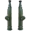 4m to 35m Manual Wind Up Telescopic Light Antenna Tower Mast with Tripod Outdoor Lighting