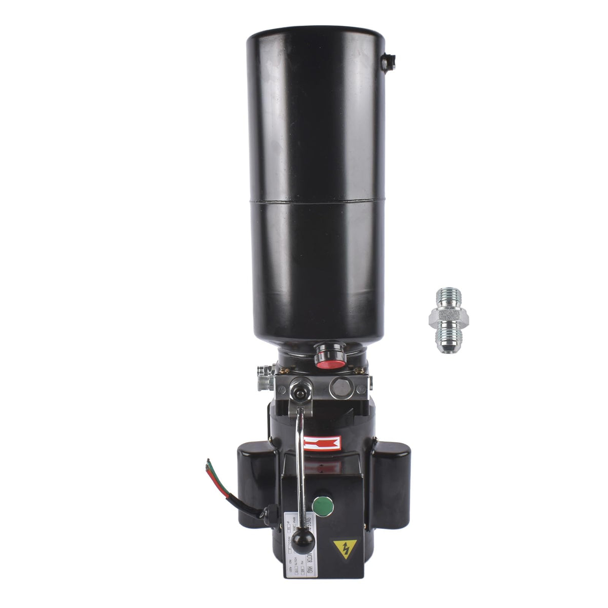 10 Quart/ 2.64 Gal Car Lift Hydraulic Pump Hydraulic Power Unit Single Acting 110V w/ 10L Steel Tank 2.2 KW 3400 RPM