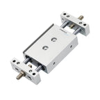 Small Pneumatic Sliding Table Double Shaft Double Rod Cylinder STMB10 16 20 25 Stroke 25 50 75 100 125 150 175 200 250 300(Stroke 150mm)
