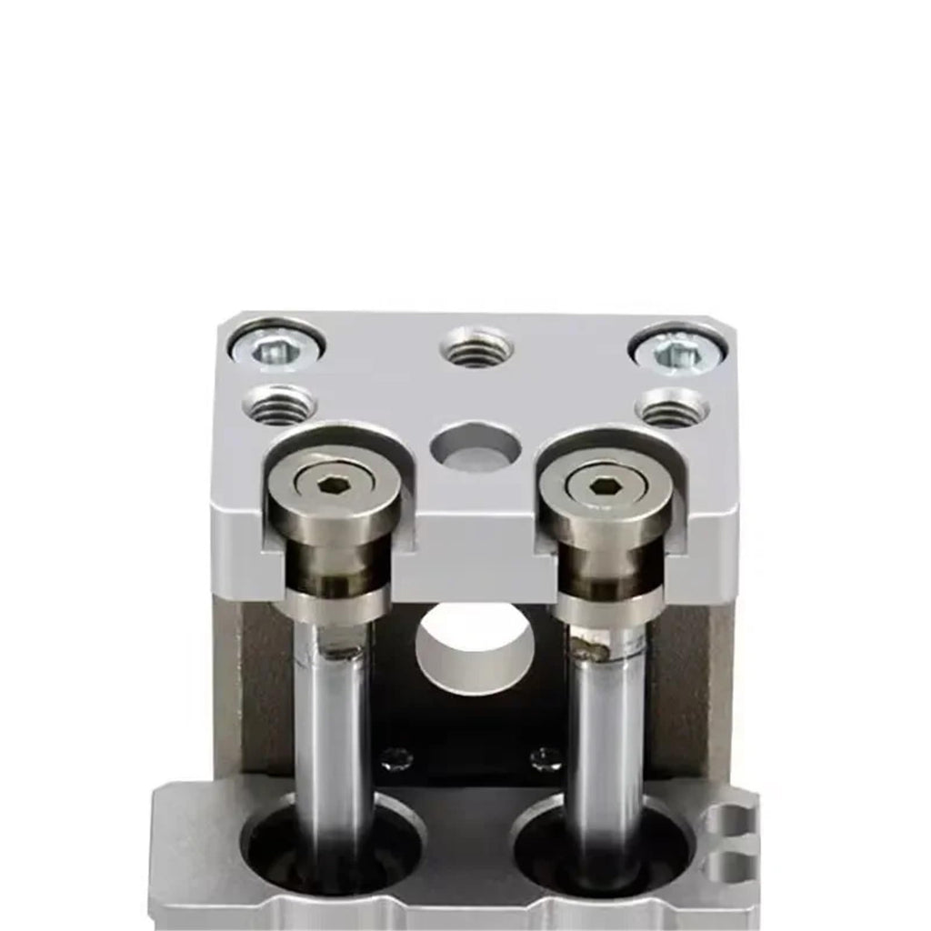 SMC Type Air Slide Table Dual Rod Rail Slide Air Pneumatic Cylinder MXQ6-10 MXQ8-20 MXQ12-30 MXQ16-40 MXQ20-50 MXQ25-75 100 125(150mm,MXQ20)