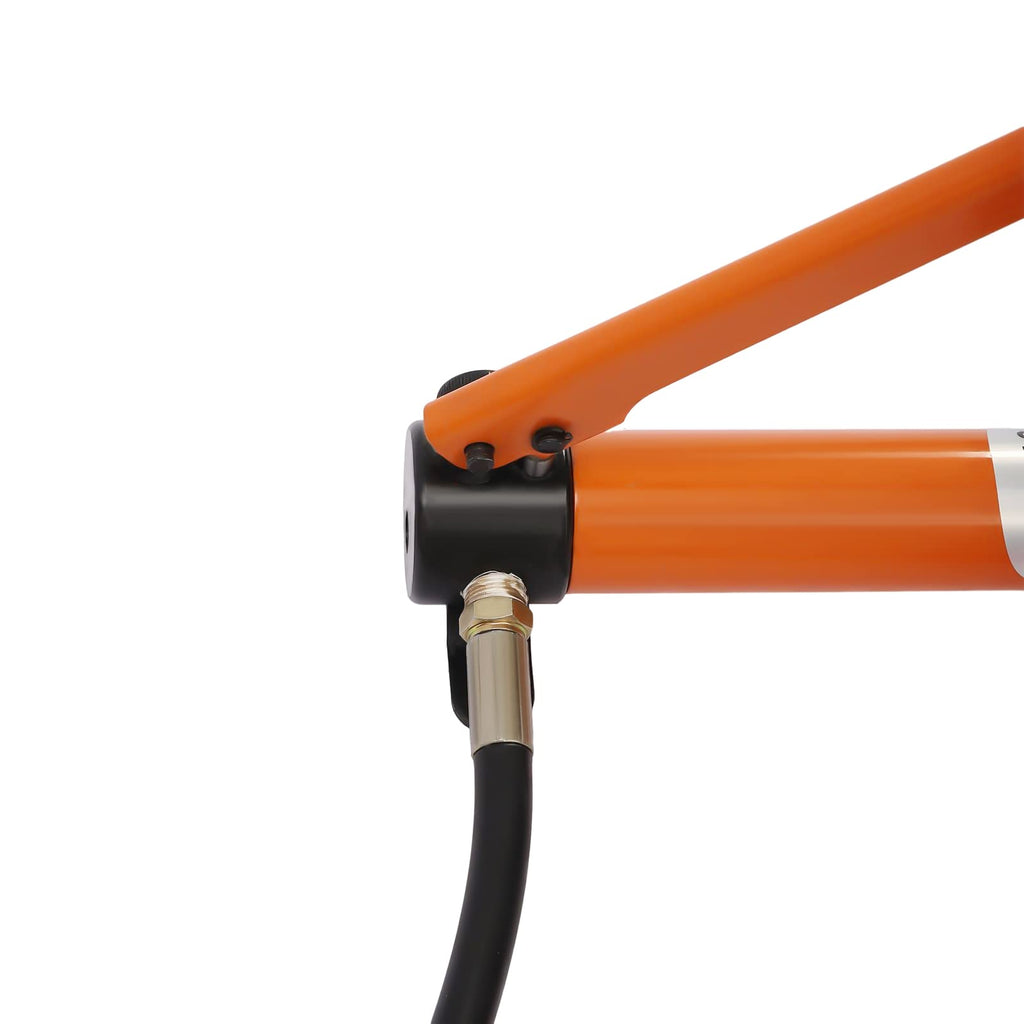 High Capacity Hydraulic Hand Pump Kit for Industrial Use - Heavy-Duty, Portable, Efficient Hydraulic System for Machinery, Equipment, and Tool Operation,10t Hydraulic Jack+Cp180