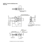 Parallel Type Air Gripper MHZA2 MHZAJ2-6D -6D1-6D2-6D3-6S -6S1-6S3-6C -6C2-6H -6M -6K(MHZAJ2-6K)