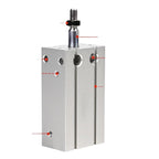Multi-Position Fixed MD6/10/16 * 5X10SX15SX25X30SX40X50SX60-S Aluminum Alloy Air Pneumatic Cylinder(MD16x20S)
