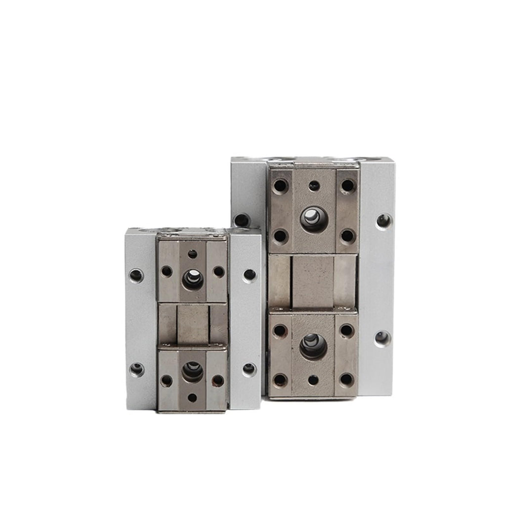 Low Profile Pneumatic Cylinder Air Parallel Gripper Force Cylinder MHF2 8D MHF2 10D MHF2 12D MHF2 16D MHF2 20D Pneumatic Gripper(MHF2-20D)