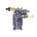 Windshield Check Valves P180 Copper Motor High Pressure Plunger Pump 2610-3000PSI Gasoline Engine Flushing Pump Head Cleaning Machine