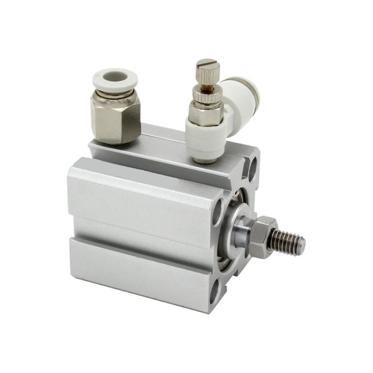 SDA50x25-B Double Acting Compact Pneumatic air Cylinder Stroke 5-100 mm SDA50X50-B SDA50X75-B SDA50X100-B-S(SDA50X95-B,-S(with Magnetism))