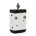 BDA6 10 16 Small Pneumatic Cylinder Free Installation Aluminum Square Air Cylinders 10X20X25X30X40X50(BDA6 (Bore 6mm),Stroke 20mm)