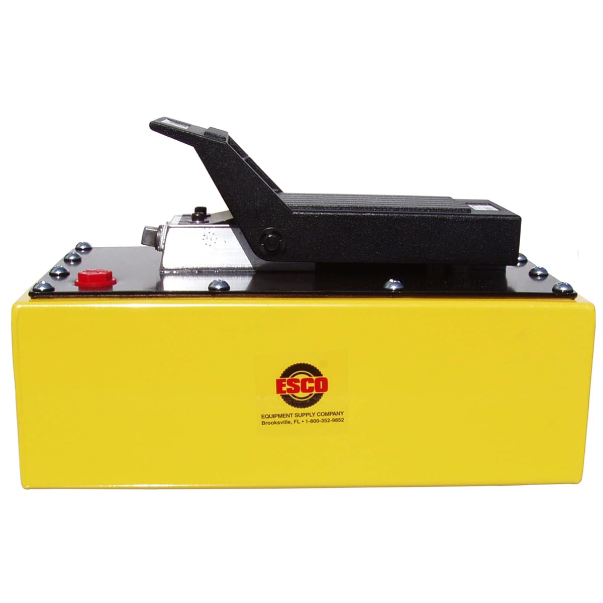 Esco Pro Series Air Hydraulic Pump, 5 Quart Metal Reservoir, 10,000 PSI