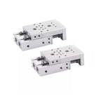 1pcs Pneumatic Guide Rail Precision Slide Cylinder HLQ25X10/20/30/40/50/75/100/125/150/AS/AF/A/BA/BF/B.(HLQ25-B)