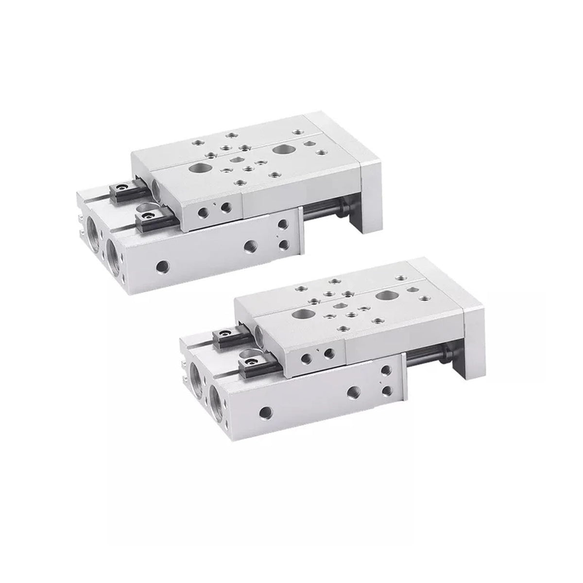 1pcs Pneumatic Guide Rail Precision Slide Cylinder HLQ25X10/20/30/40/50/75/100/125/150/AS/AF/A/BA/BF/B.(HLQ25-B)