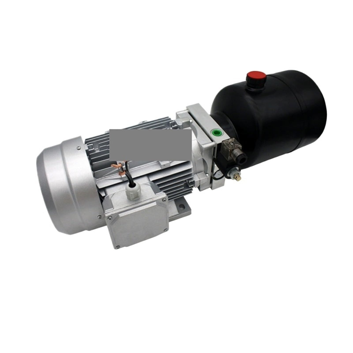 1pcs Electric Hydraulic Pump 220v Single Acting AC Horizontal Hydraulic Power Unit Complete System Lifting Platform Oil Pump(LC57H355+LCDA357H)