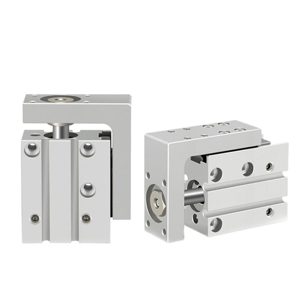 1pcs MXH HLH MXH6 MXH10 MXH16 MXH20 Precision Pneumatic Cylinder Linear Side Rail Guide Rod(MXH16,60mm Stroke)