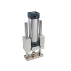 SC Standard Cylinder Three-axis Three-Guide Cylinder Guide Bracket Pneumatic Guide Post SC32 40 50 63-50 75 100 200 300 400 500(400mm Stroke)