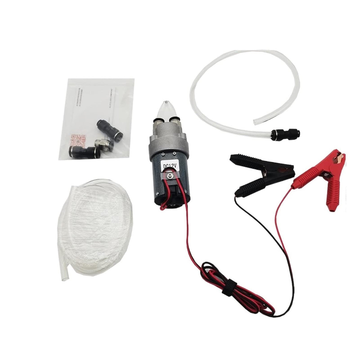 The Whole Set DIY Mini DC Oil Pump 12V Transfer,Powerful Performance,