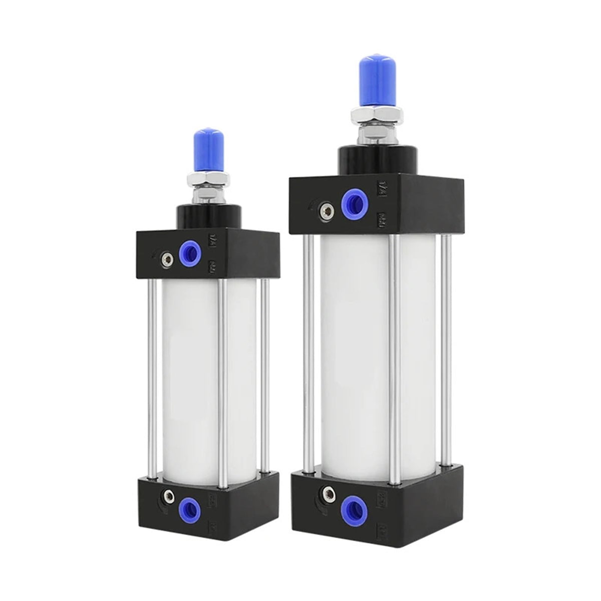 Standard Air Cylinder Bore Small Pneumatic Cylinder Piston 25/75/100/200/300mm Stroke(Stroke 50mm,SC80)