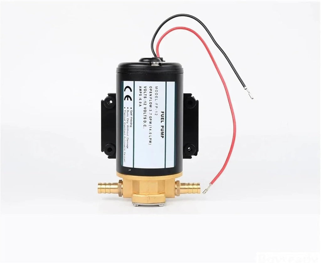 Sewage/Effluent Pumps 12V 24V 12L/min 0.3Mpa Lift 3m Wine Beer Coffee Diesel Gasoline Oil Transfer Gear Pump Electric Car Fuel Engine