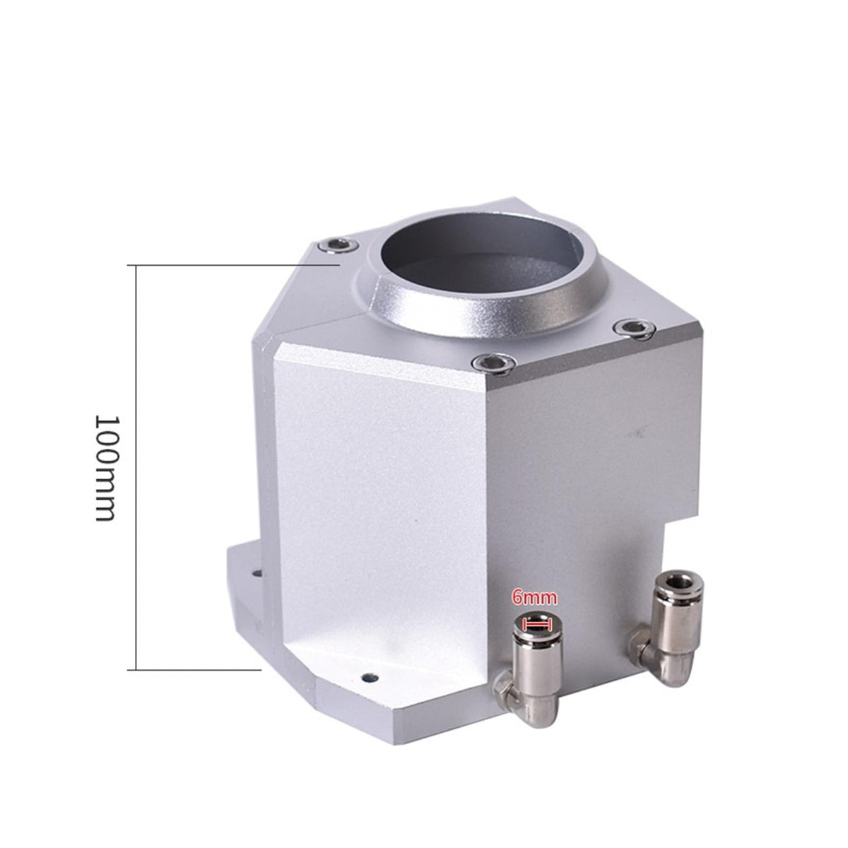 1pc Laser Cutting Head Water-Cooling Device for F200 Metal Cooling Module Laser Machine Cutting Head(Precitec)