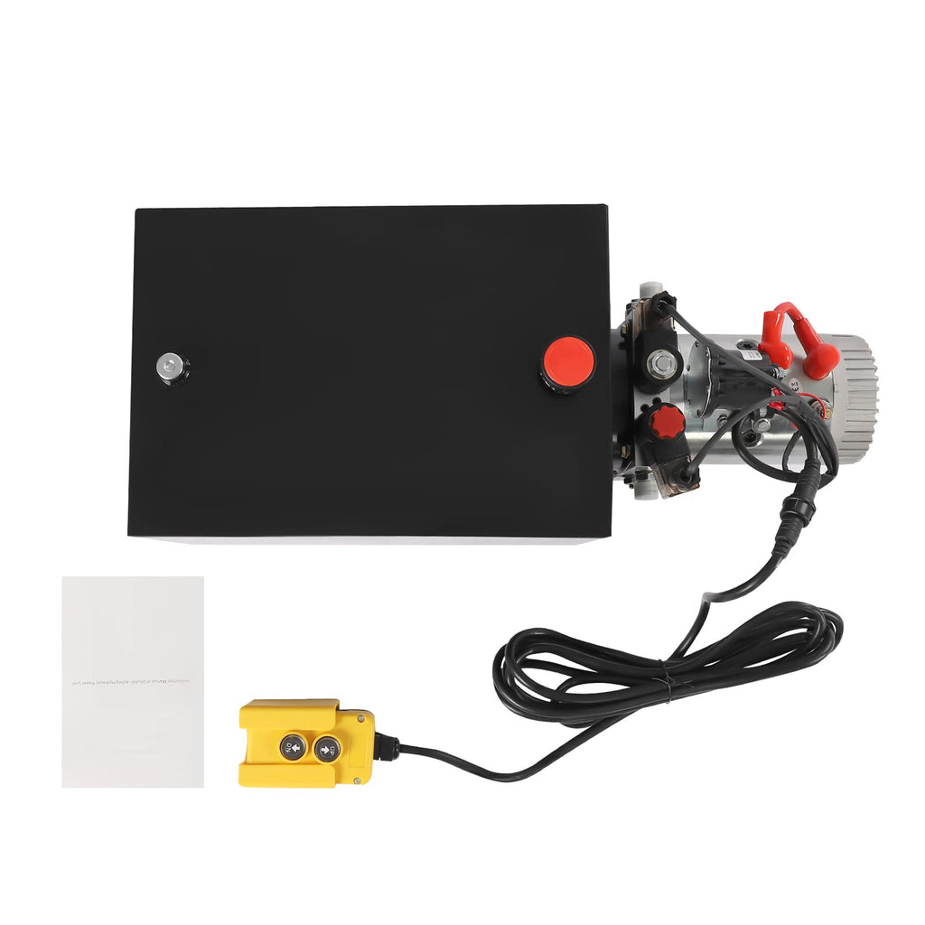 12V 3KW Double Acting Hydraulic Pump 16MPa 20Qt Tank for Forklifts