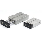 Double Rod TN Type Double Pneumatic Cylinde Bore 10/16/20/25/32mm Aluminum Alloy Stroke 30 35 40 45 50 60 70 75mm Air Cylinder(Stroke 80mm,Bore 20)