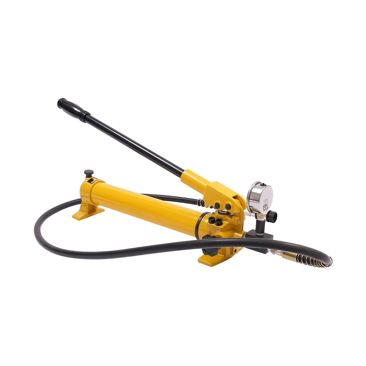 Pipe Expander, 700bar Manual ulic Hand Pump 700cc ulic Pump with Pressure Gua for Lifting, Jacking