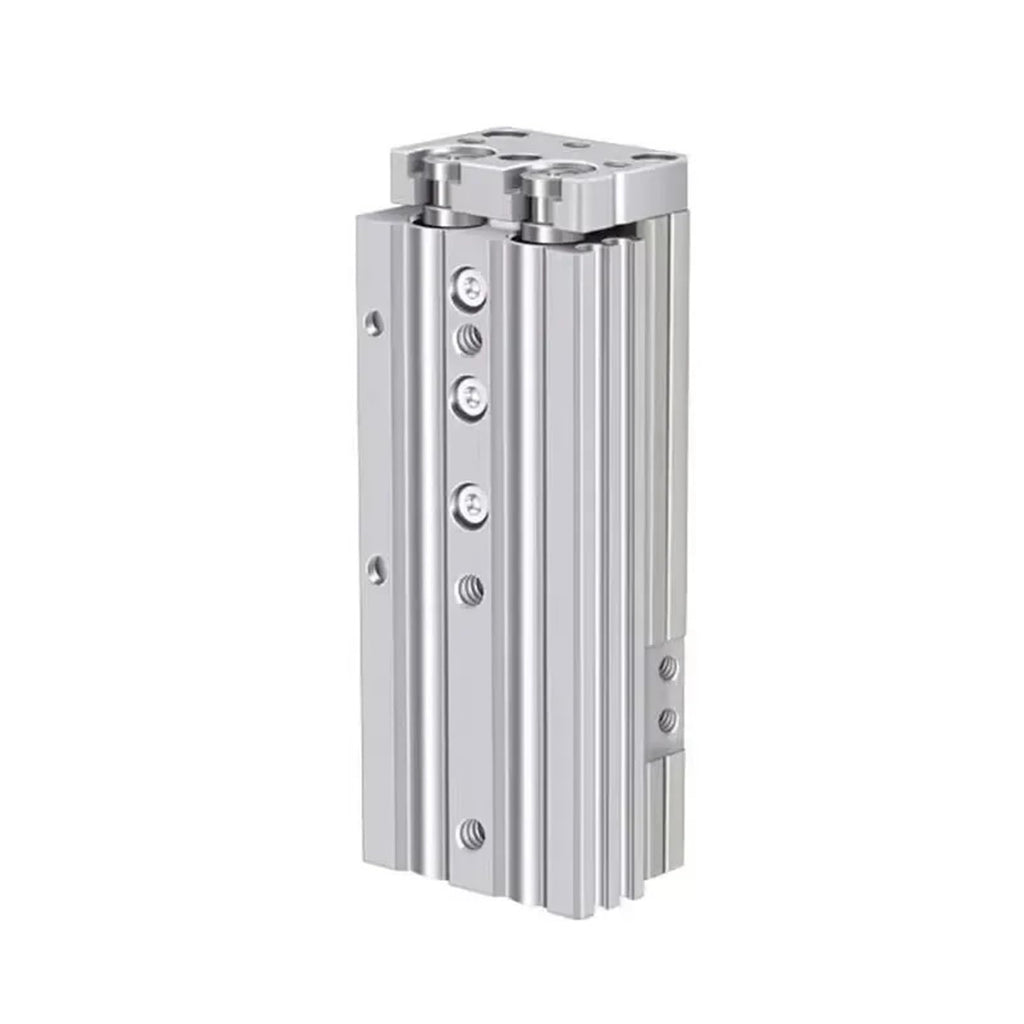 SMC Type Air Slide Table Dual Rod Rail Slide Air Pneumatic Cylinder MXQ6-10 MXQ8-20 MXQ12-30 MXQ16-40 MXQ20-50 MXQ25-75 100 125(150mm,MXQ20)