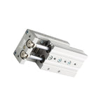 Pneumatic Air Cylinder Pneumatic Series Rail Slide Air Cylinder MXS16-10 MXS16-20 MXS16-30 MXS16-40 MXS16-50 MXS16-75 MXS16-100 MXS16-125 Double Acting (Color : MXS16-100) (Mxs16)