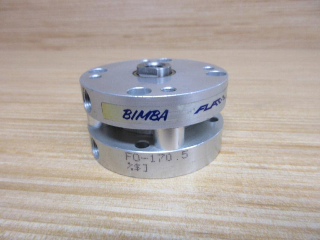FO-170.5 1/2 INCH Stroke, 1-1/2 INCH BORE, Double Acting, Flat-1, Pneumatic Cylinder, Single END Rod